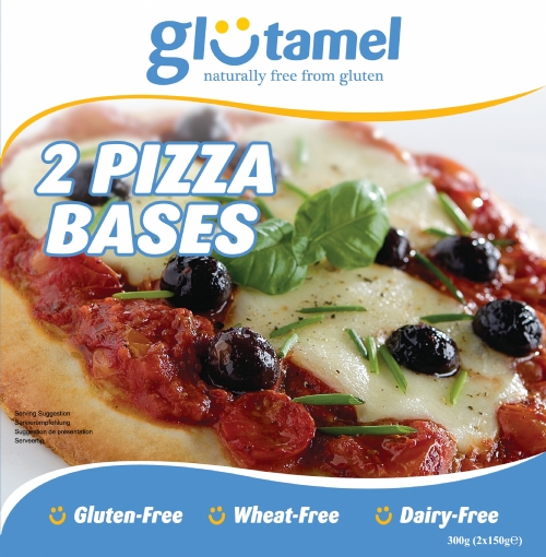 GLUTAMEL 2 Pizza Bases 300g