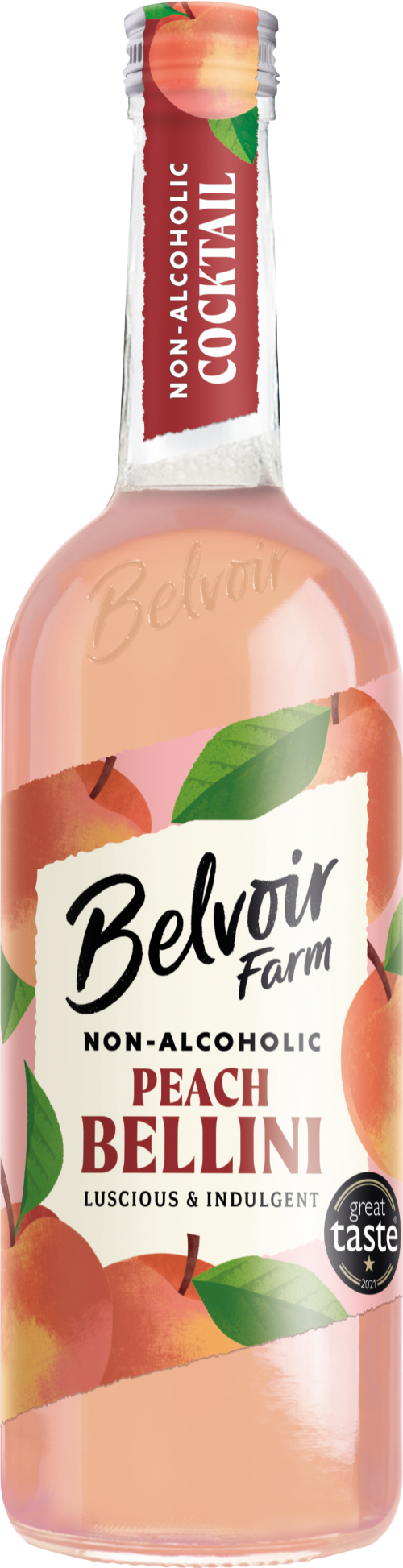 BELVOIR Non-Alcoholic Peach Bellini 75cl