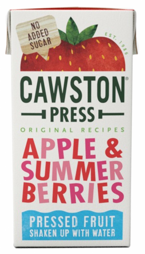 CAWSTON PRESS Apple & Summer Berries - Carton 200ml