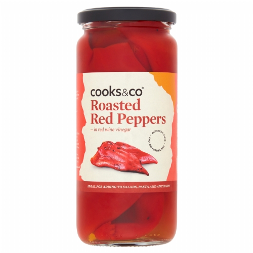 COOKS & CO. Roasted Red Peppers 460g