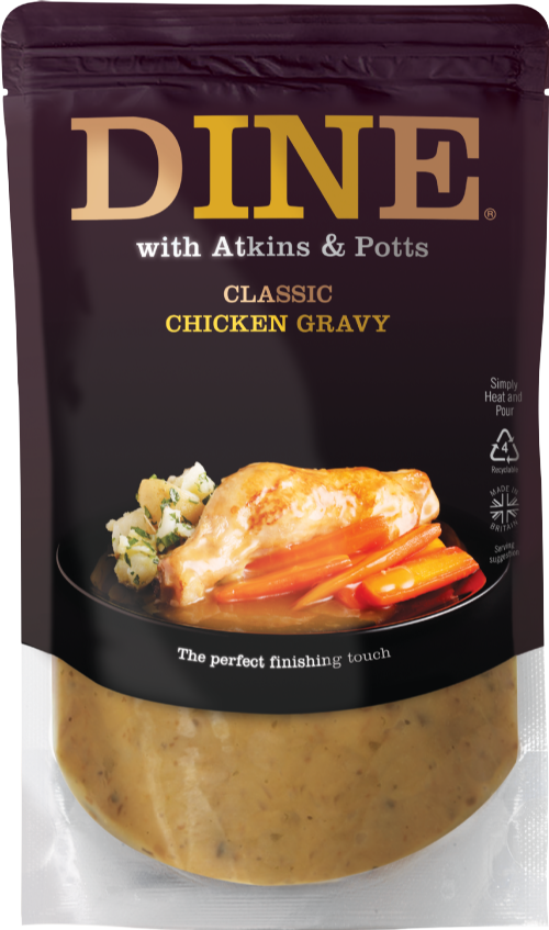 ATKINS & POTTS Classic Chicken Gravy 350g