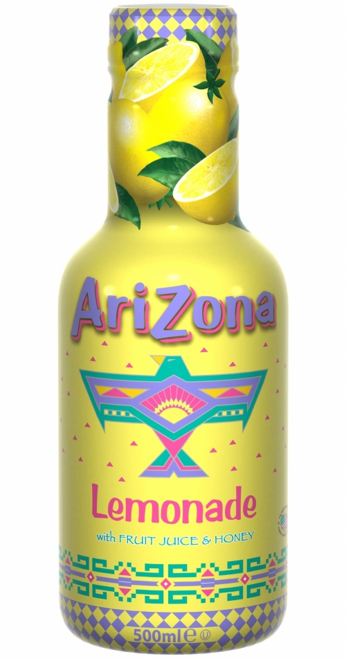 ARIZONA Lemonade with Fruit Juice & Honey - PET 500ml