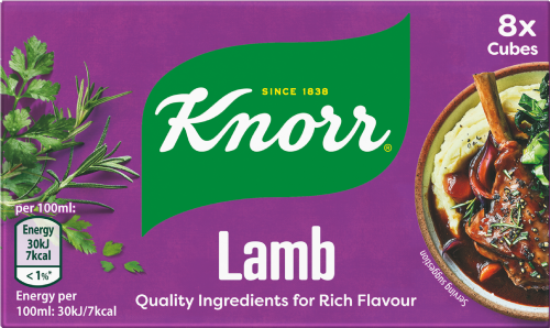 KNORR Stock Cubes - Lamb 80g