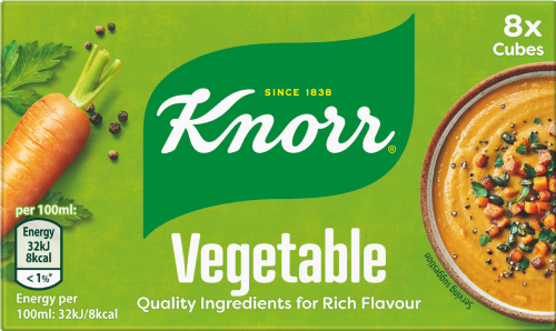 KNORR Stock Cubes - Vegetable 80g