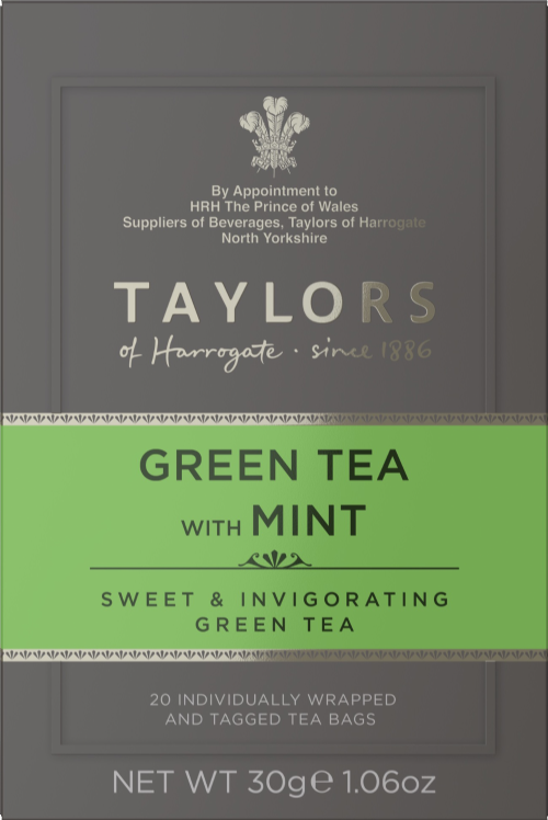 TAYLORS Green Tea with Mint - 20 Teabags 30g