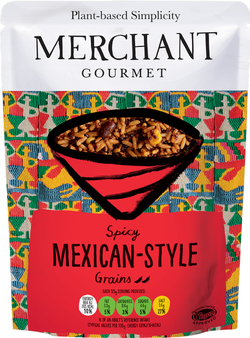 MERCHANT GOURMET Spicy Mexican-Style Grains 250g