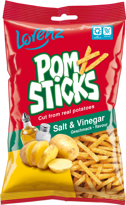 LORENZ Pomsticks - Salt & Vinegar 85g
