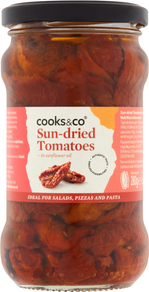 COOKS & CO. Sun-Dried Tomatoes 280g