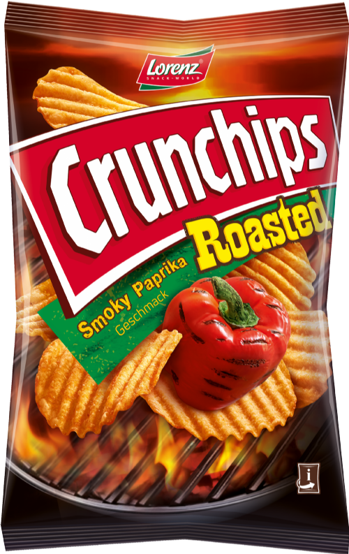 LORENZ Crunchips - Roasted Smoky Paprika 120g