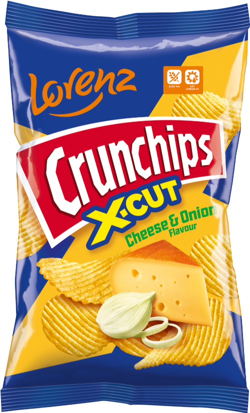 LORENZ Crunchips - Cheese & Onion 130g