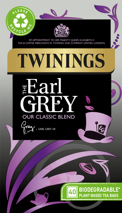 TWININGS Earl Grey Teabags 40's