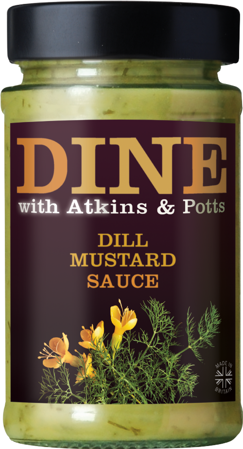 ATKINS & POTTS Dill Mustard Sauce 185g