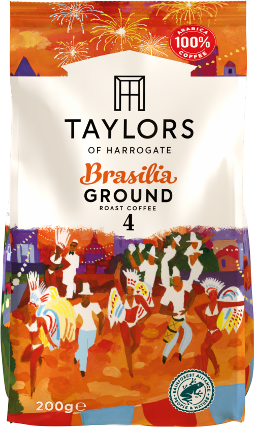 TAYLORS Brasilia Ground Roast Coffee 200g