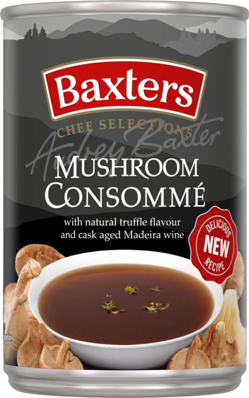 BAXTERS Chef Selections - Mushroom Consomme 400g