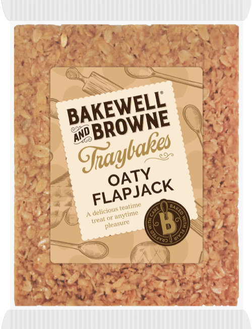 BAKEWELL & BROWNE Traybakes - Oaty Flapjack 375g