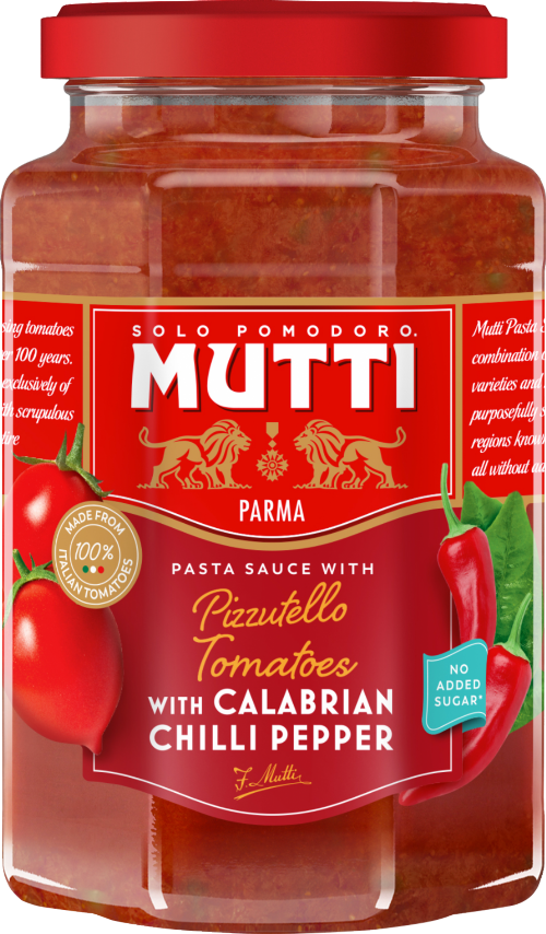 MUTTI Peperoncino - Tomato & Chilli Pasta Sauce 400g