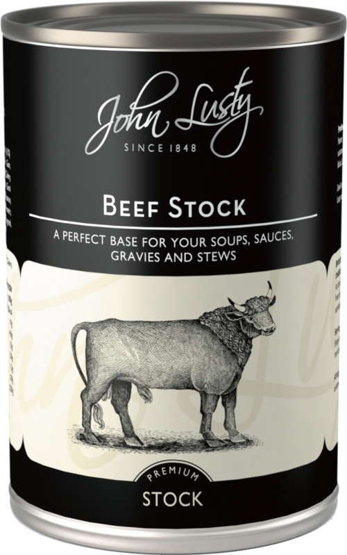 JOHN LUSTY Beef Stock 392g
