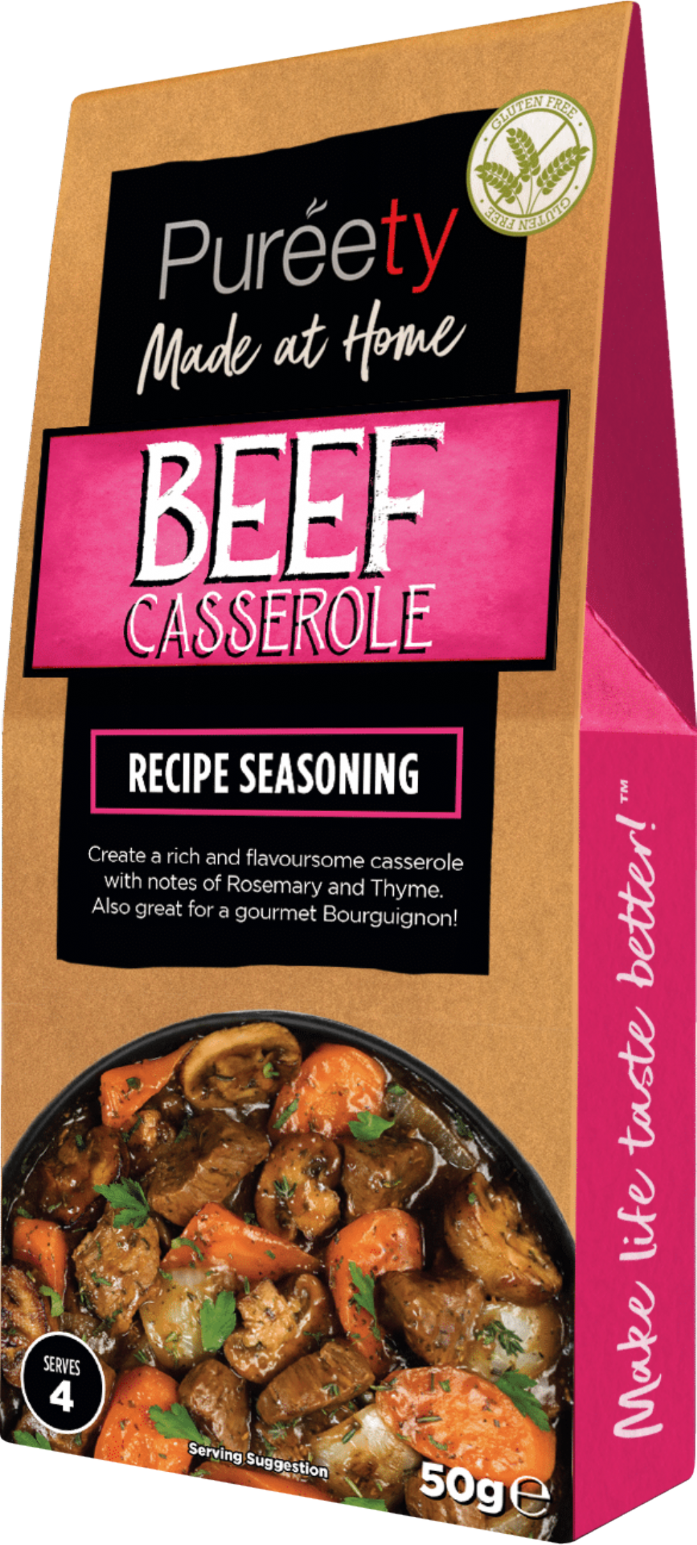 Puréety Beef Casserole Recipe Seasoning 50g