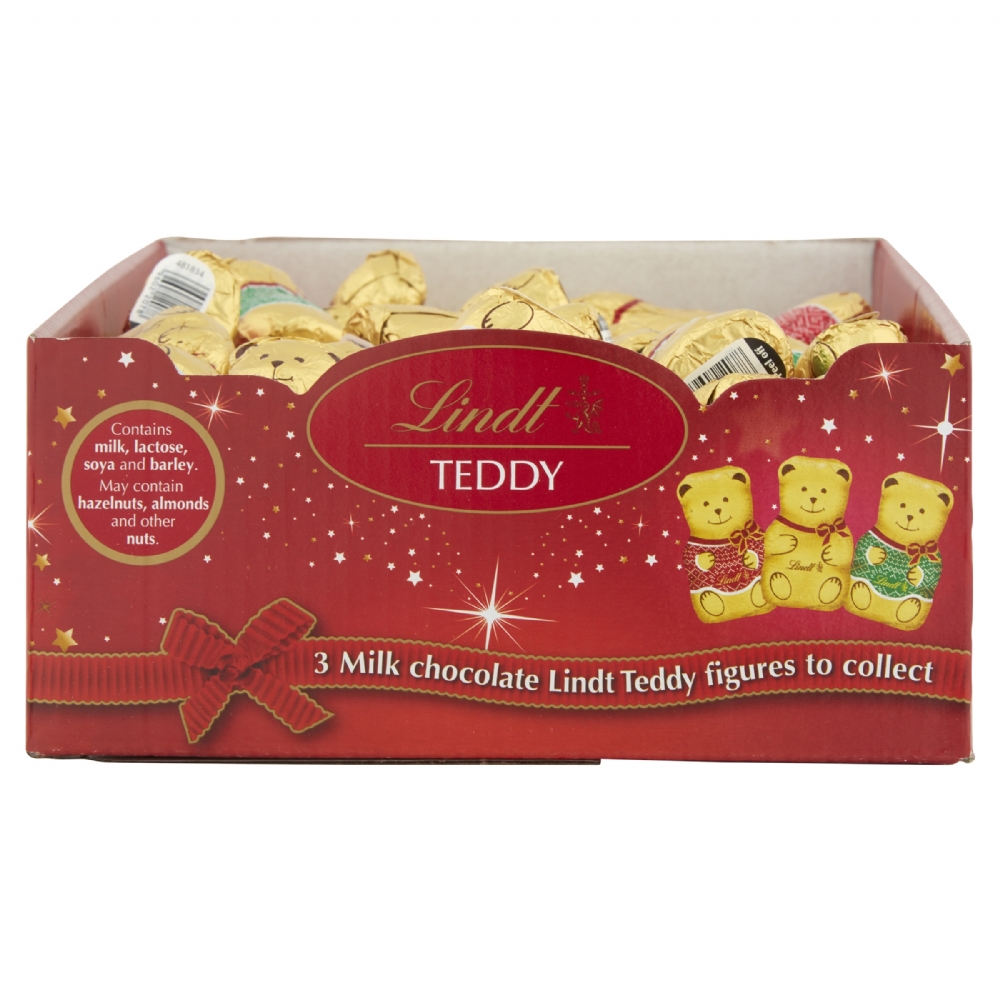 LINDT Milk Chocolate Teddy - Counter Display Unit 10g