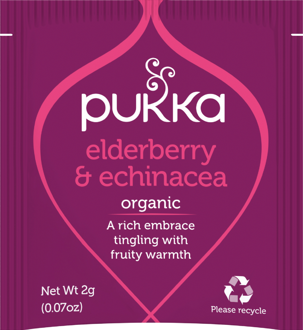 PUKKA 20 Elderberry & Echinacea 40g