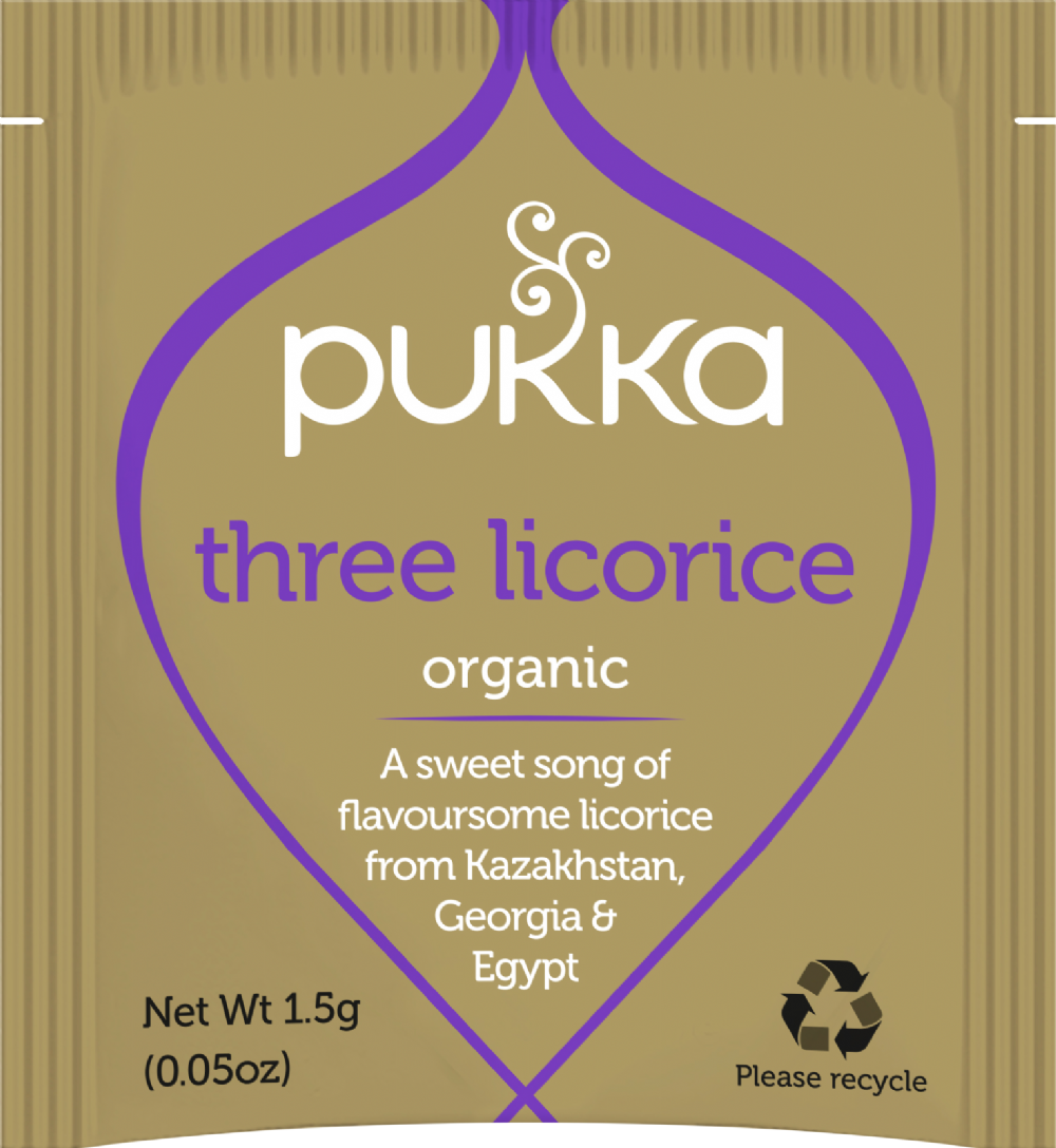 Holleys Fine Foods PUKKA Three Licorice 20's