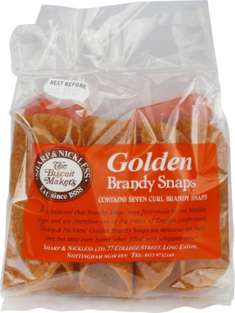 SHARP & NICKLESS 7 Golden Brandy Snaps