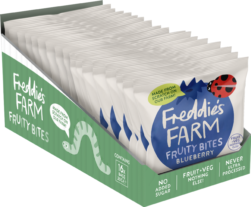 FREDDIE'S FARM Fruity Bites - Blueberry 20g