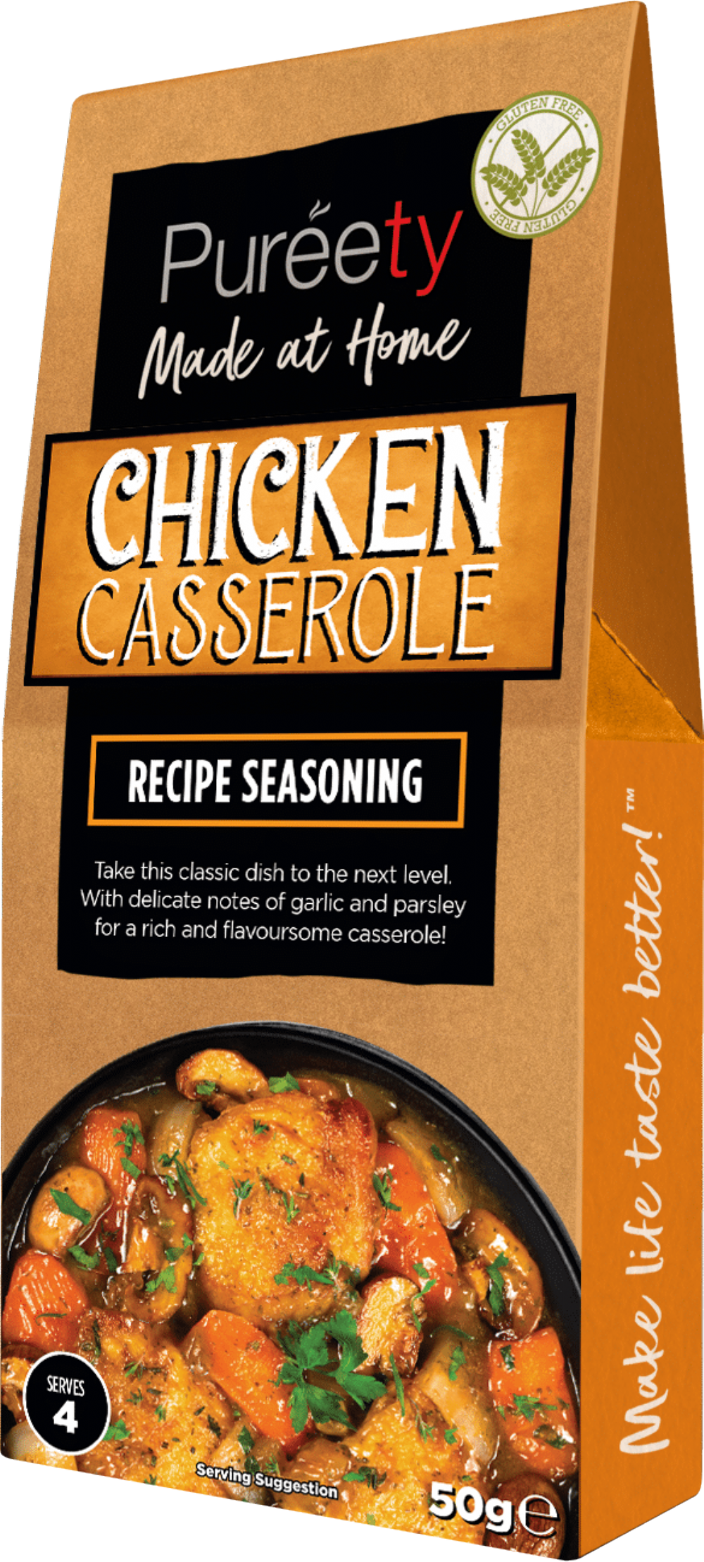 PUREETY Chicken Casserole Recipe Seasoning 50g