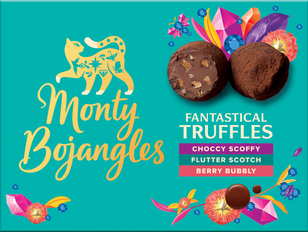 MONTY BOJANGLES Taste Adventures Cocoa Dusted Truffle Assortment 135g