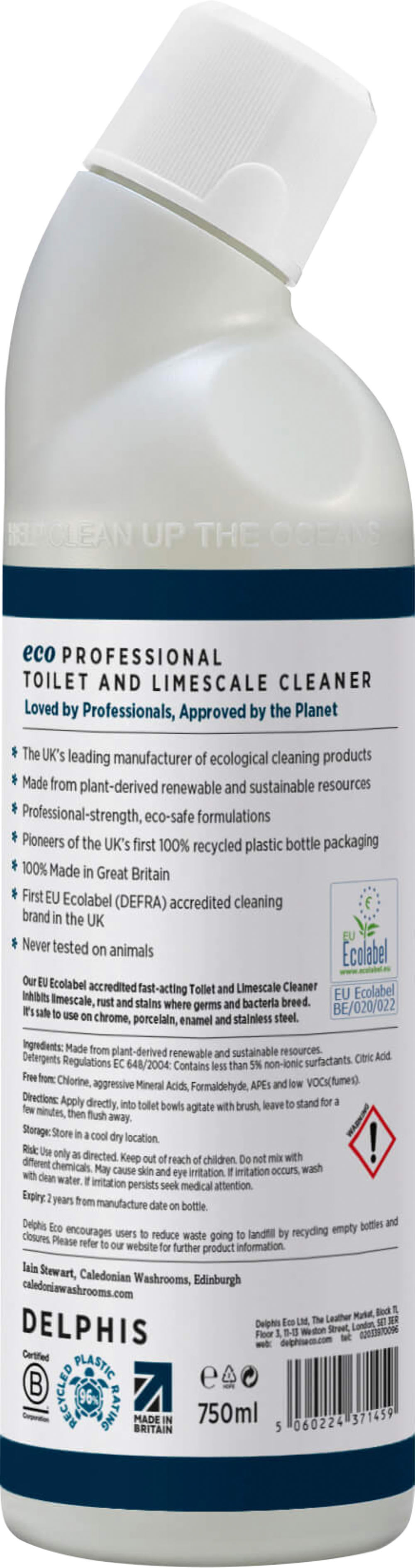 DELPHIS ECO Toilet and Limescale Cleaner 750ml