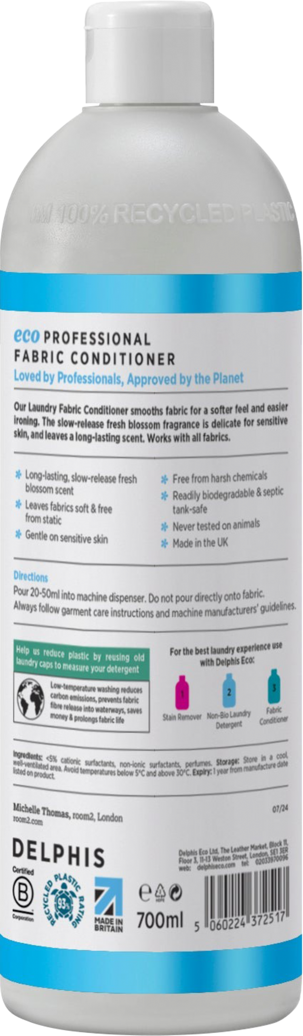 DELPHIS ECO Fabric Conditioner 700ml