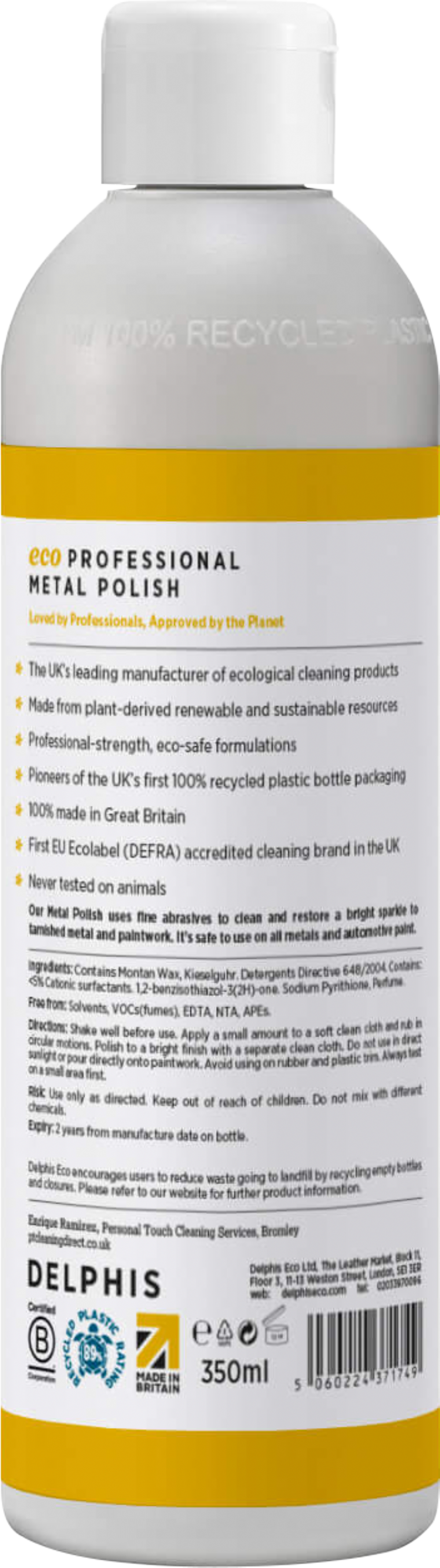 DELPHIS ECO Metal Polish 350ml