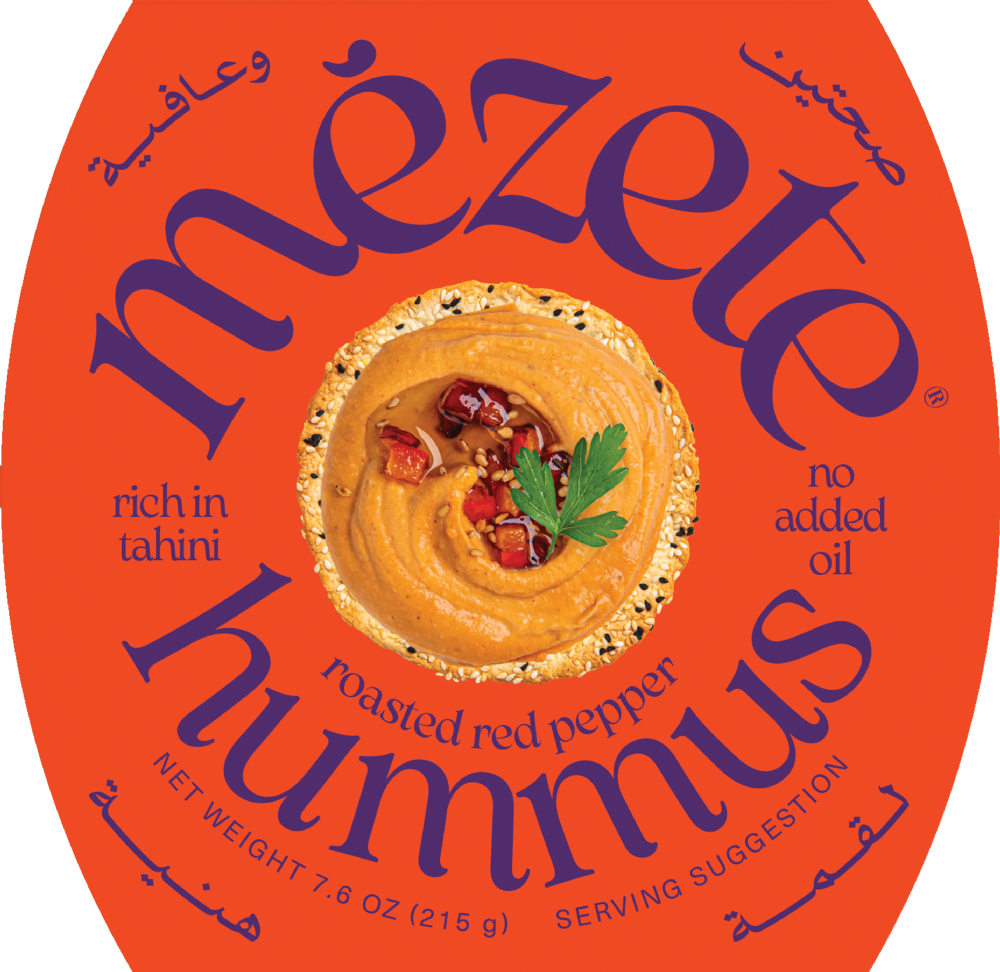 MEZETE Roasted Red Pepper Hummus 200g