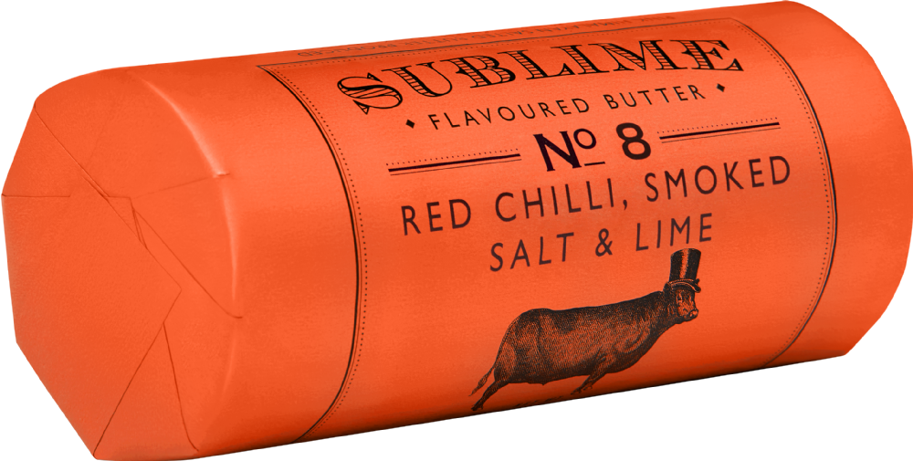 SUBLIME BUTTER Red Chilli, Smoked Salt & Lime 90g