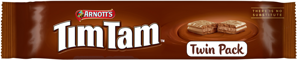 ARNOTT'S Tim Tam Original Biscuits - Twin Pack 36g