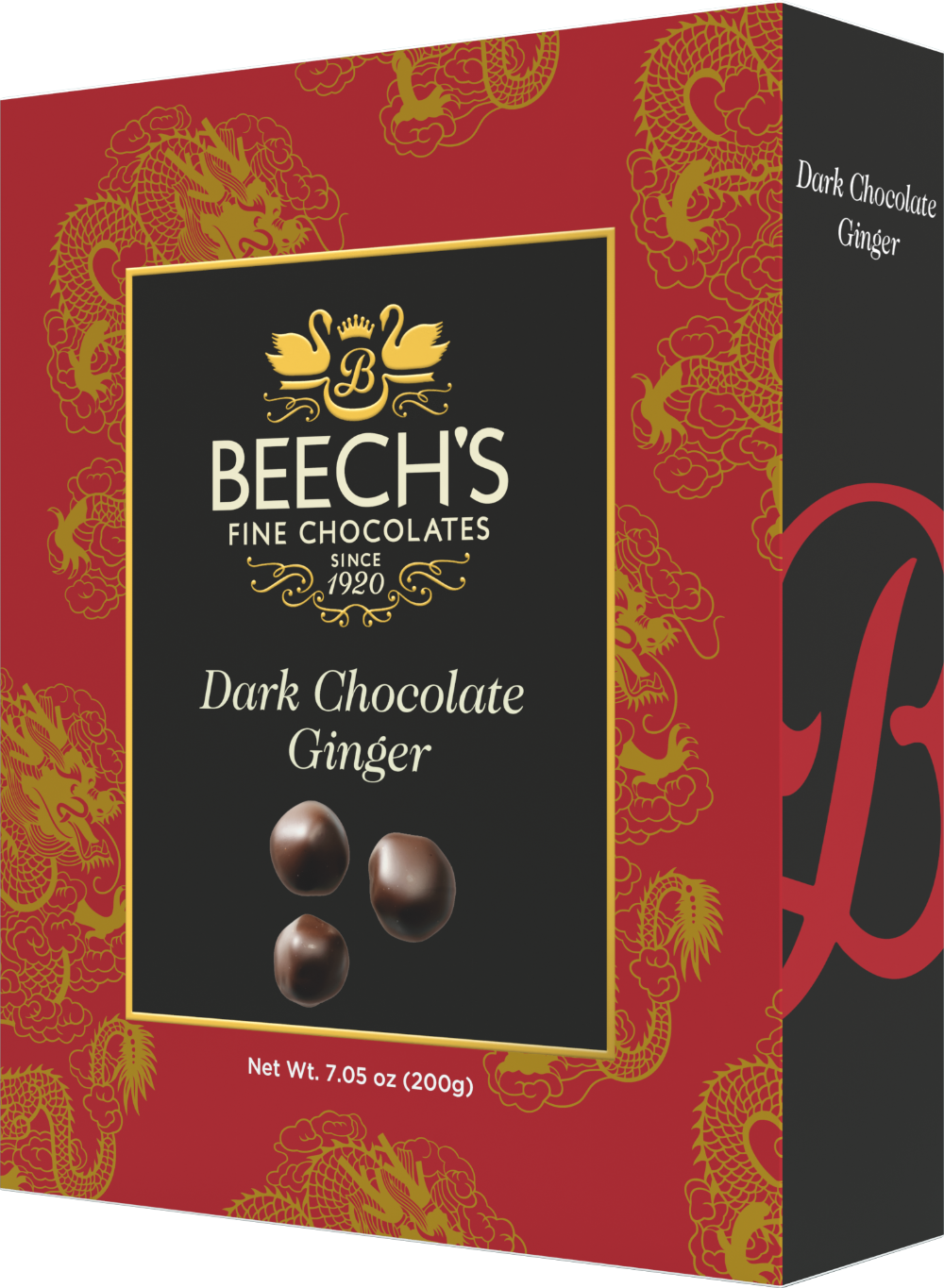 BEECH'S Dark Chocolate Ginger 200g
