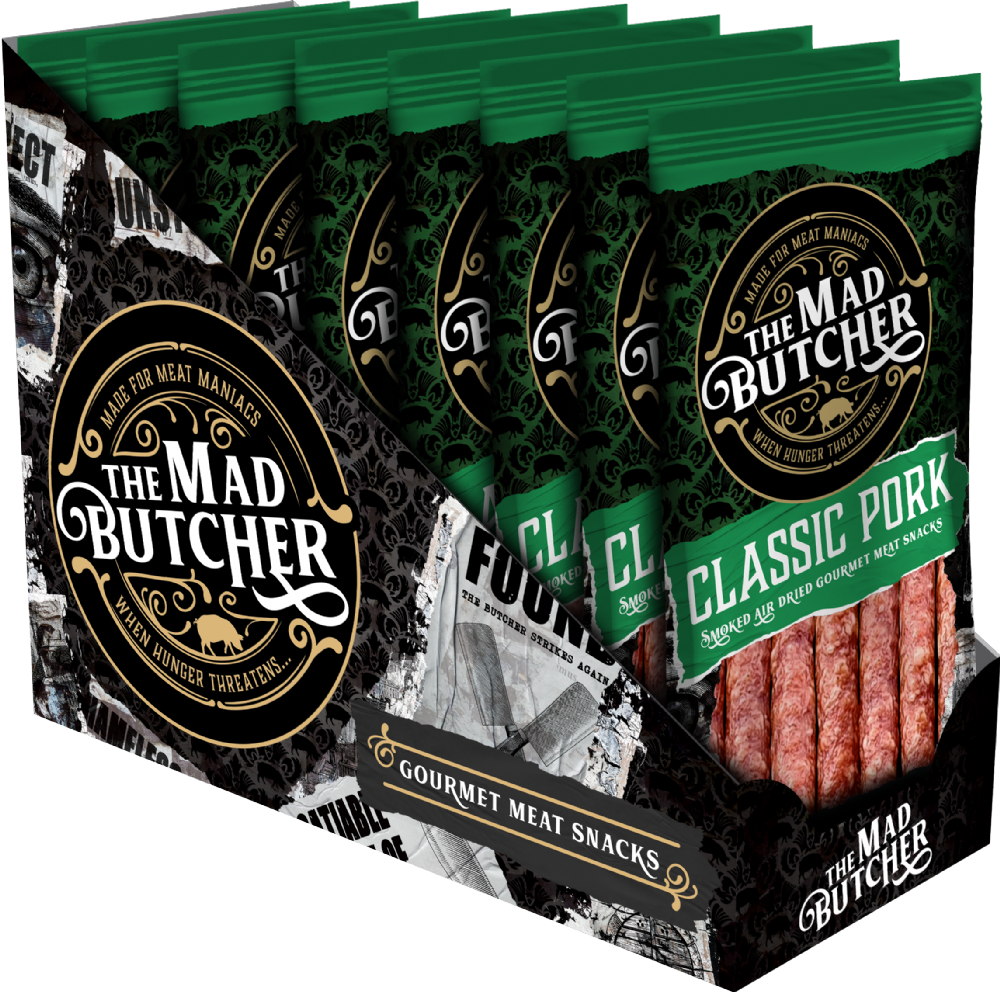 THE MAD BUTCHER Classic Pork Salami Snack 70g