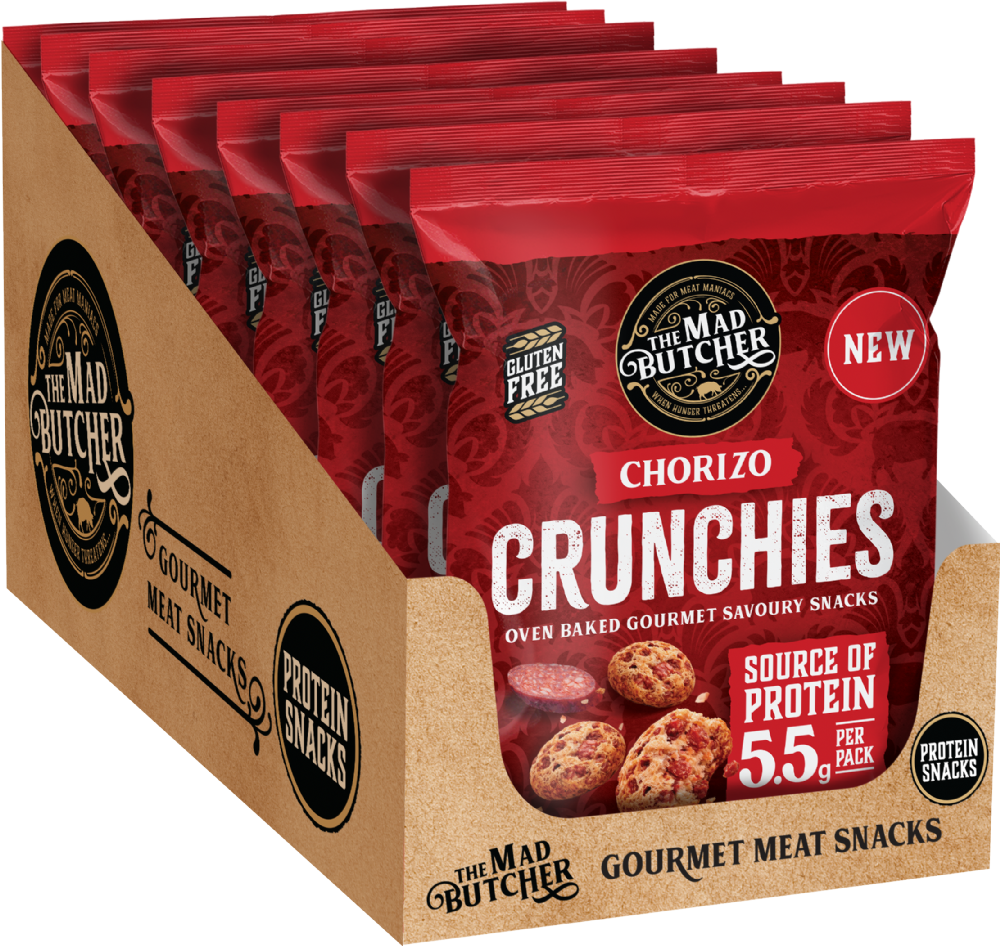 THE MAD BUTCHER Chorizo Crunchies 25g