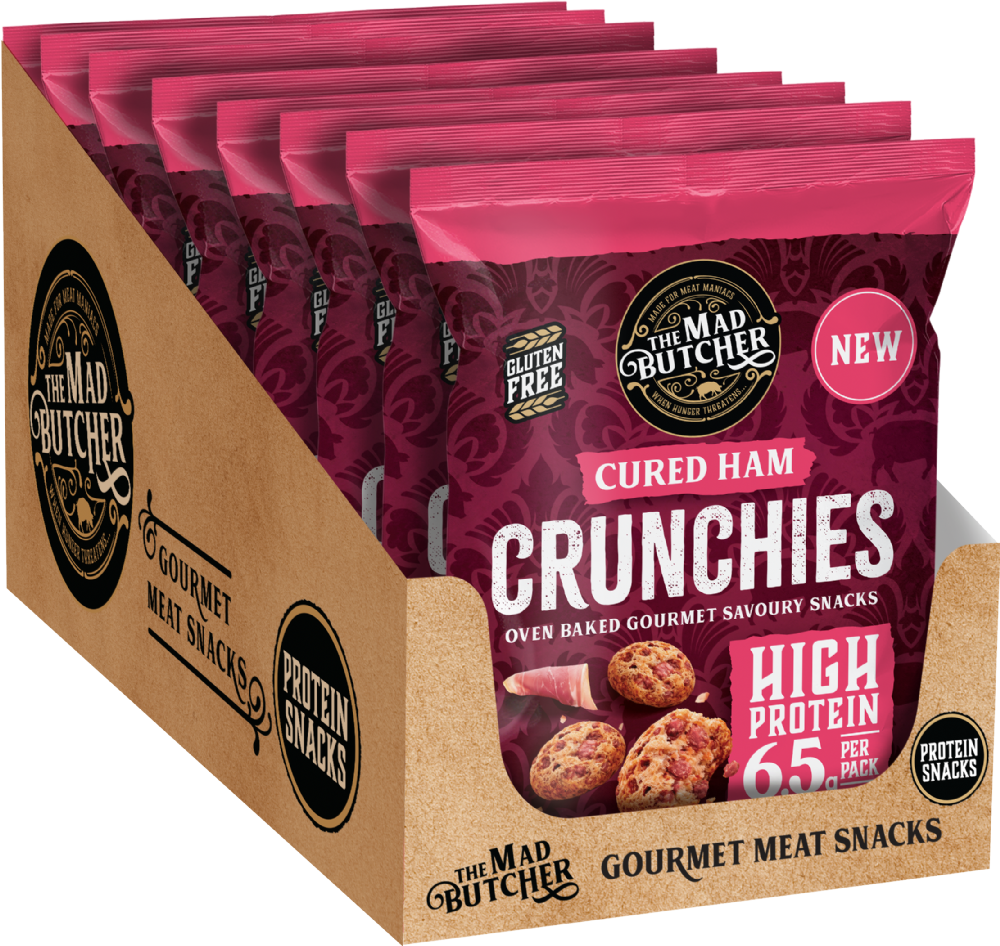 THE MAD BUTCHER Cured Ham Crunchies 25g