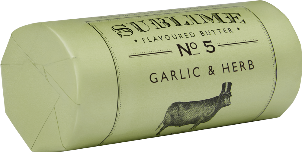 SUBLIME BUTTER Garlic & Herb 90g