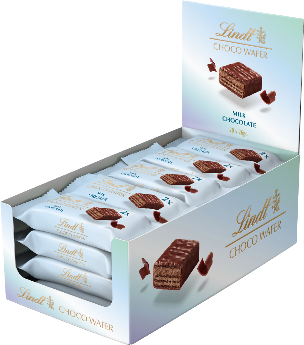 LINDT Choco Wafer - Milk Chocolate 26g