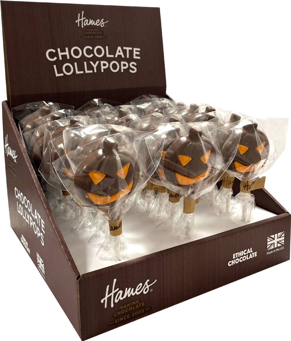HAMES Chocolate Pumpkin Lollipop 26g
