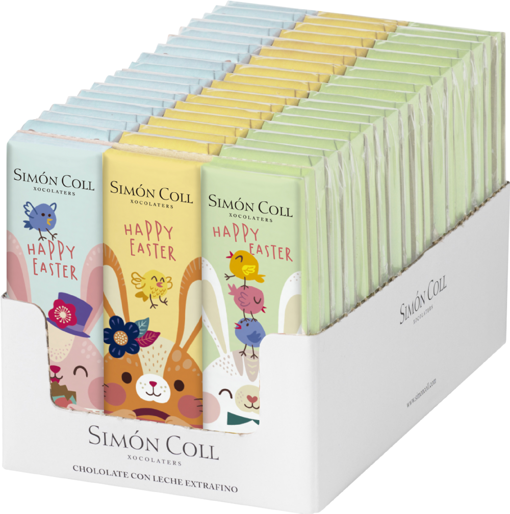 SIMON COLL Happy Easter Bars - 3 Pack (3x18g)