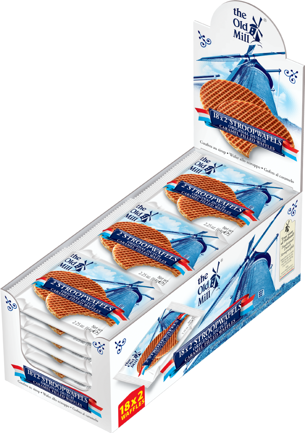 THE OLD MILL 2 Stroopwafels 64g