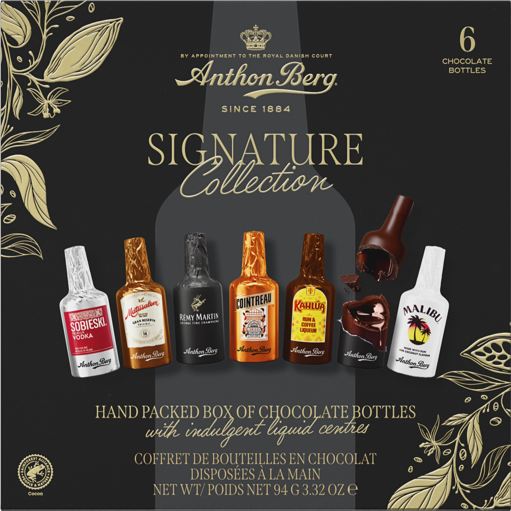 ANTHON BERG Signature Collection - 6 Chocolate Bottles 93g