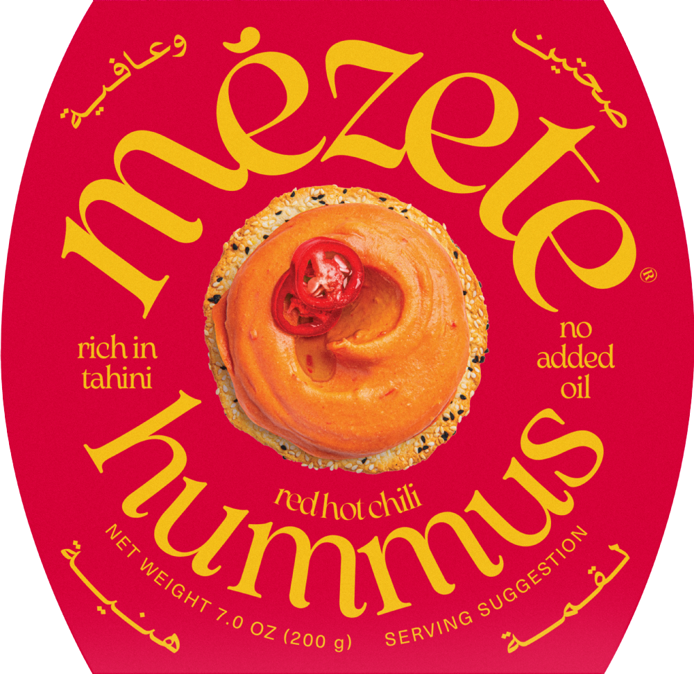 MEZETE Red Hot Chili Hummus 200g