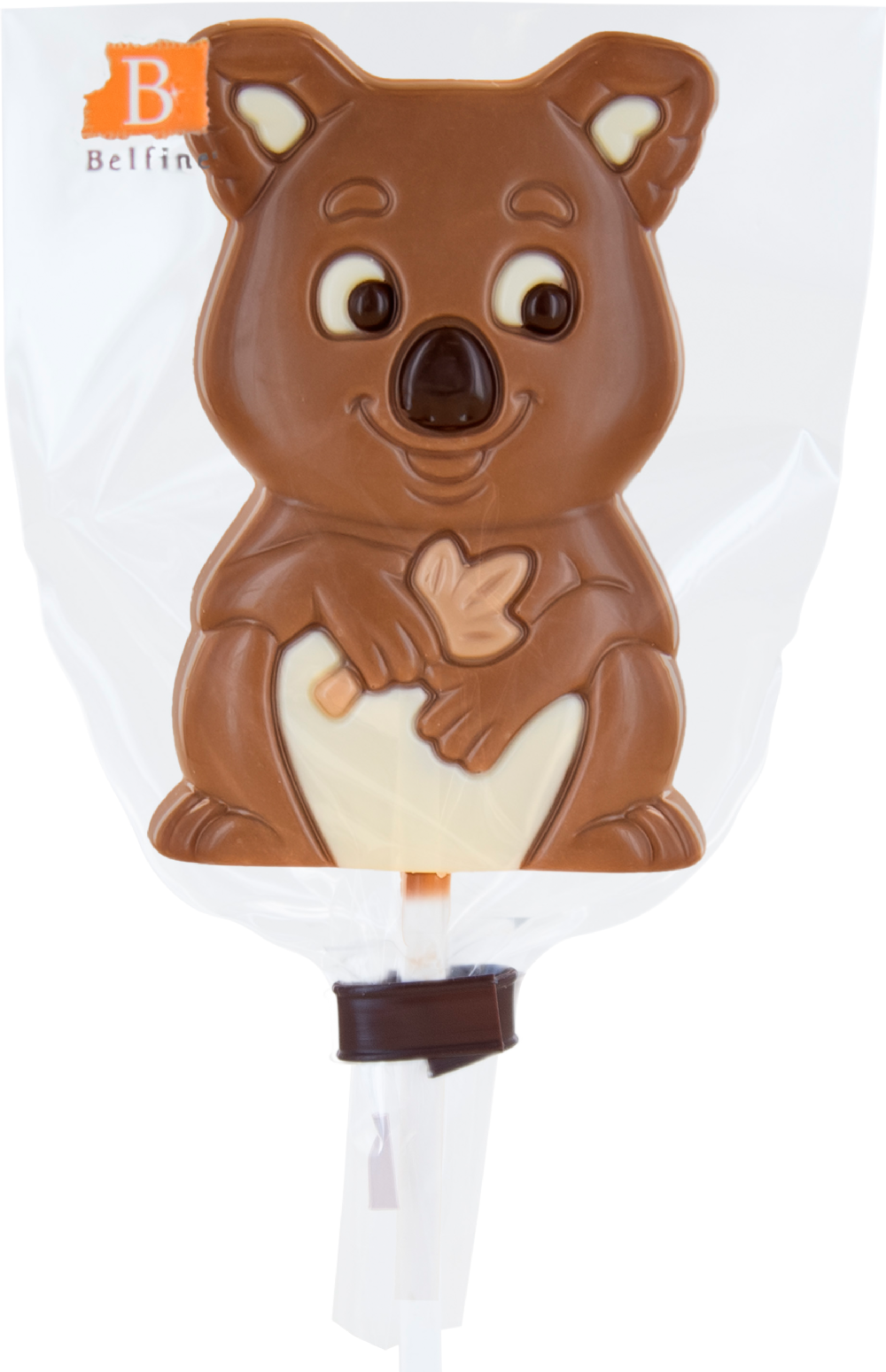 BELFINE Belgian Chocolate Safari Lolly (Assorted Designs) 25g