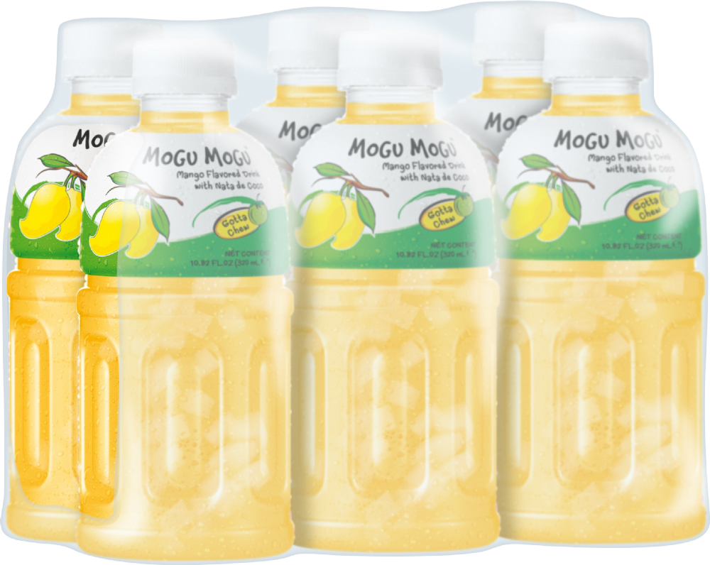 Mogu Mogu Mango Flavoured Drink with Nata de Coco 320ml