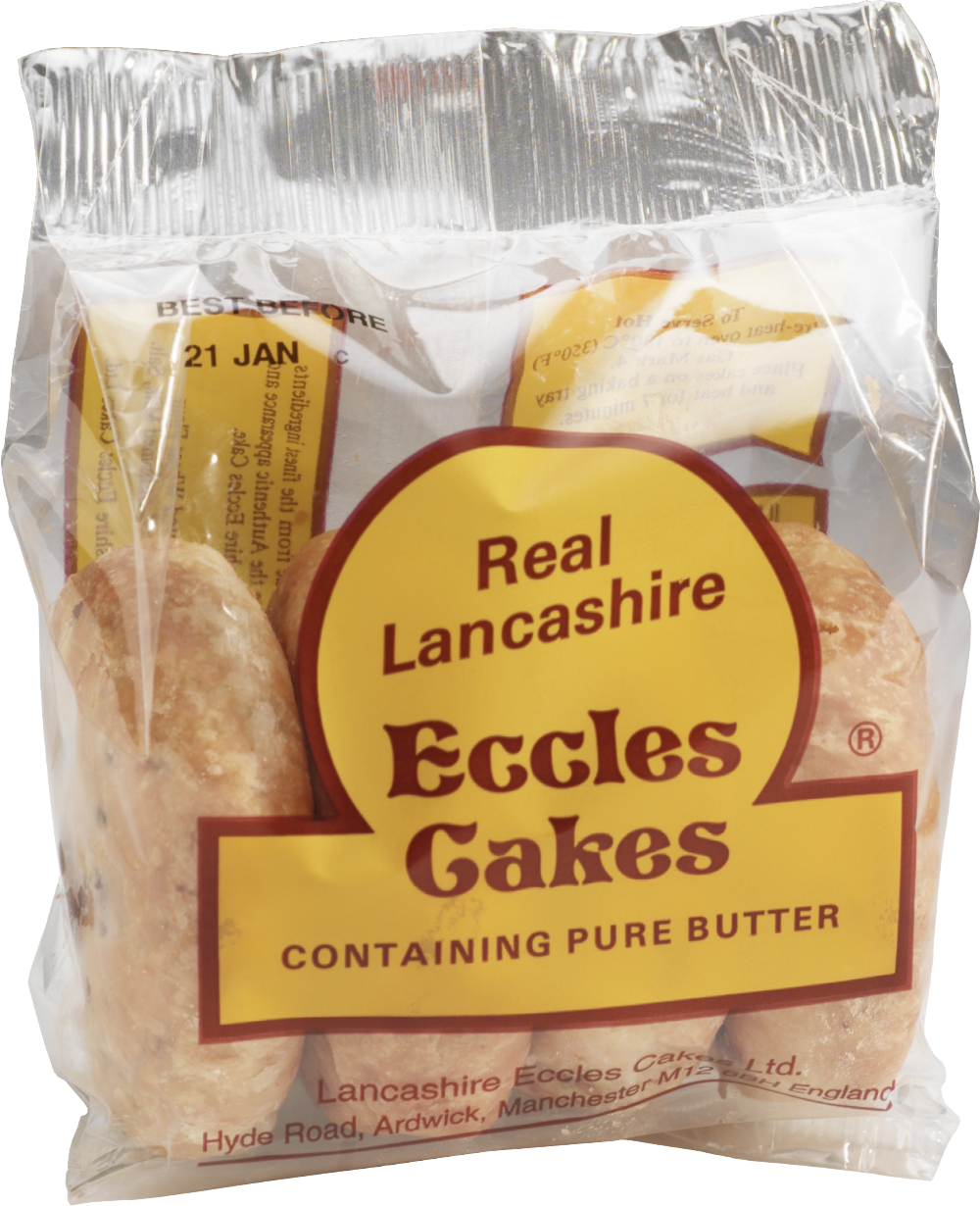 REAL LANCASHIRE 4 Eccles Cakes