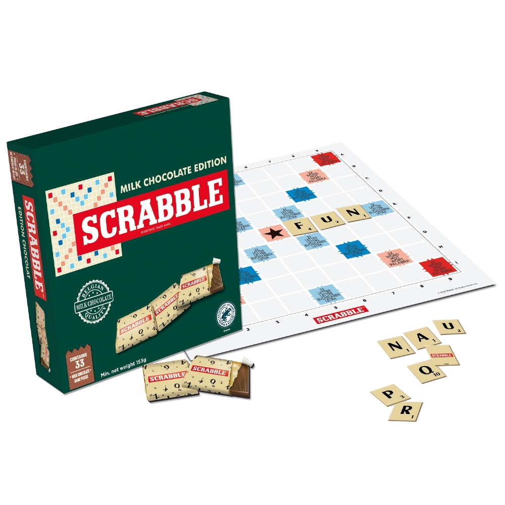 Games For Motion Scrabble with Chocolate Pieces 153g